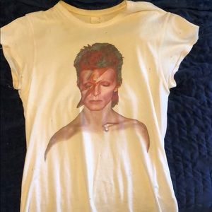 MadeWorn David Bowie shirt